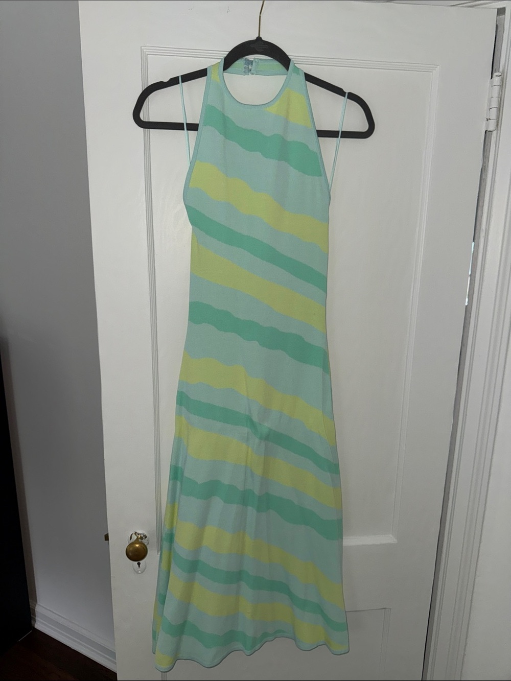 Zara Halter Maxi Dress